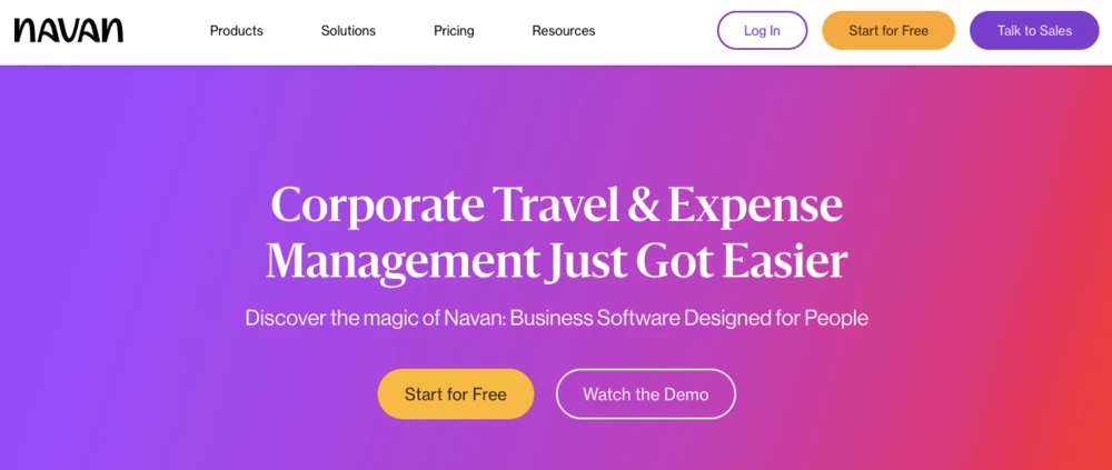 expense accounting software - navan