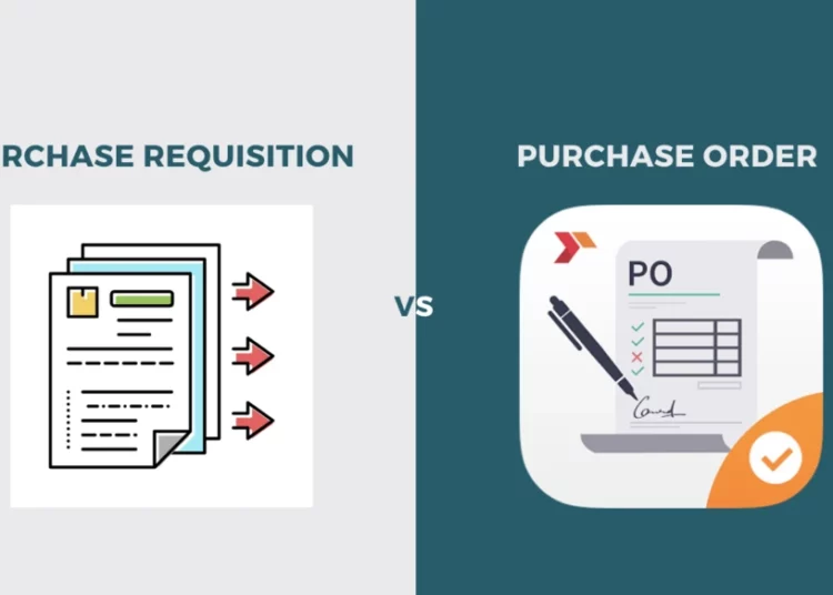 purchase requisition vs purchase order