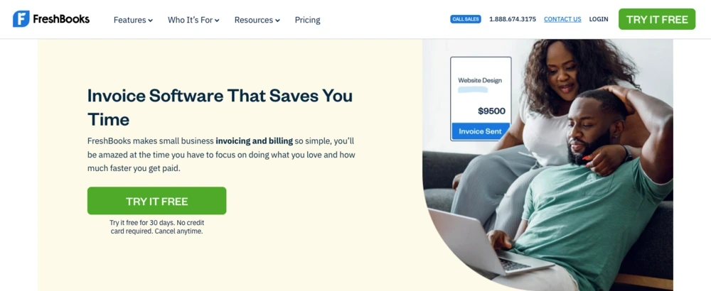 best invoicing software - freshbooks