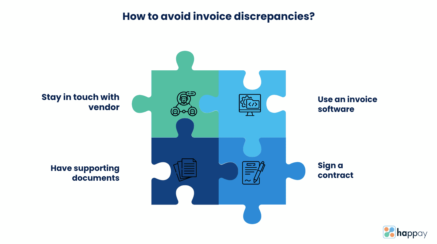 how to avoid invoice discrepancies