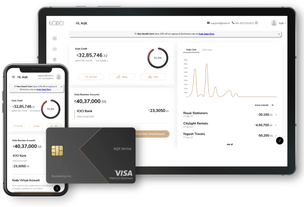 razorpay x alternatives and competitors - kodo card