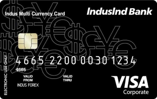 best prepaid travel card for india indusind bank multicurrency card