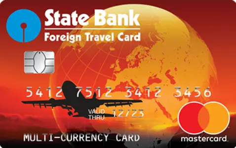 sbi prepaid travel card login