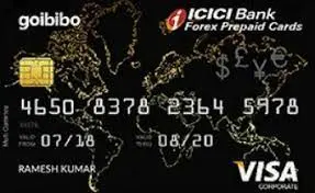 prepaid travel card india