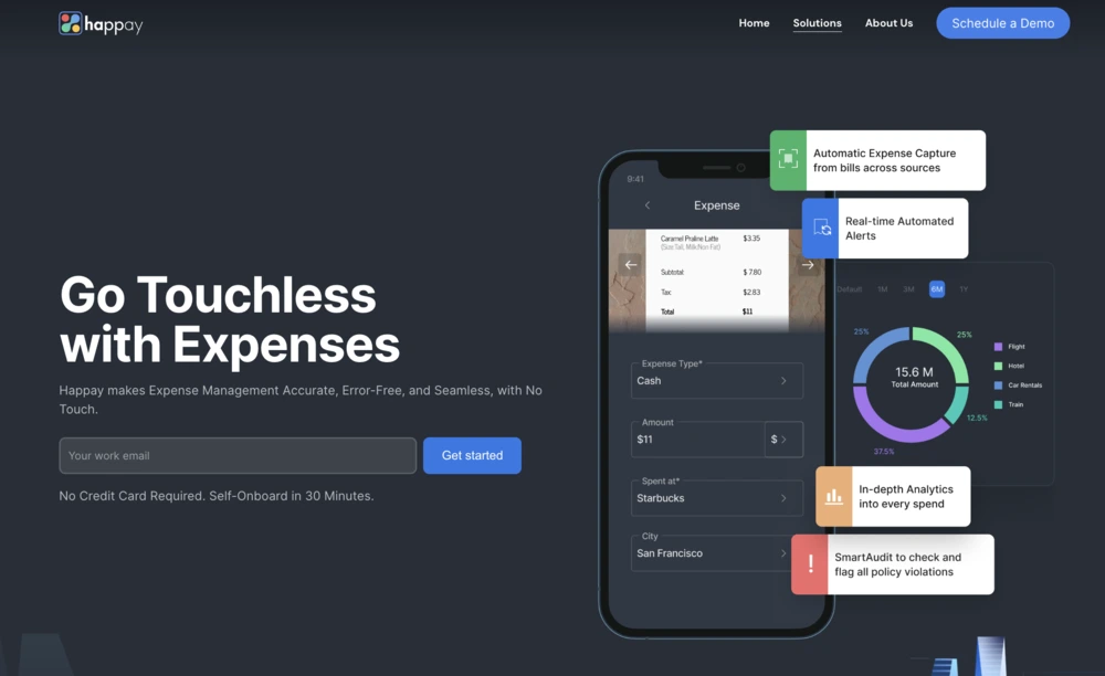 happay expense tracker for small business