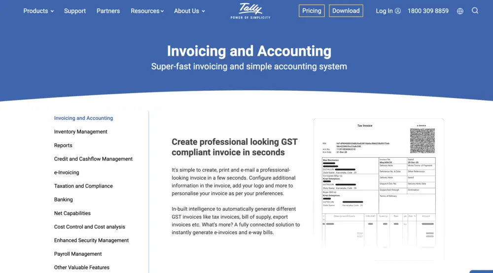 best accounting software tallyprime