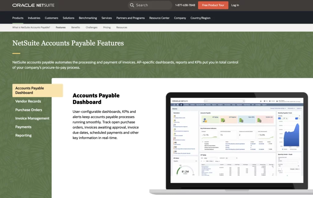 best accounts payable software oracle netsuite