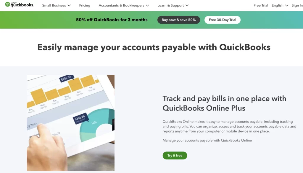 best accounts payable software quickbooks