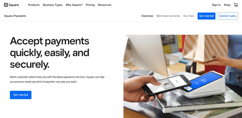 best business payment solutions - square payments