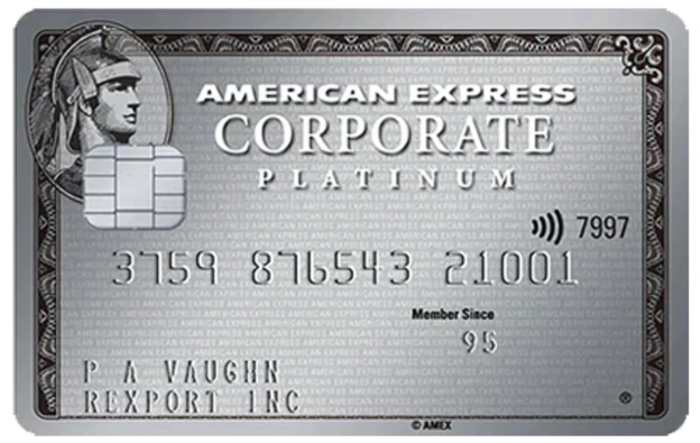 best business credit cards american express platinum corporate card