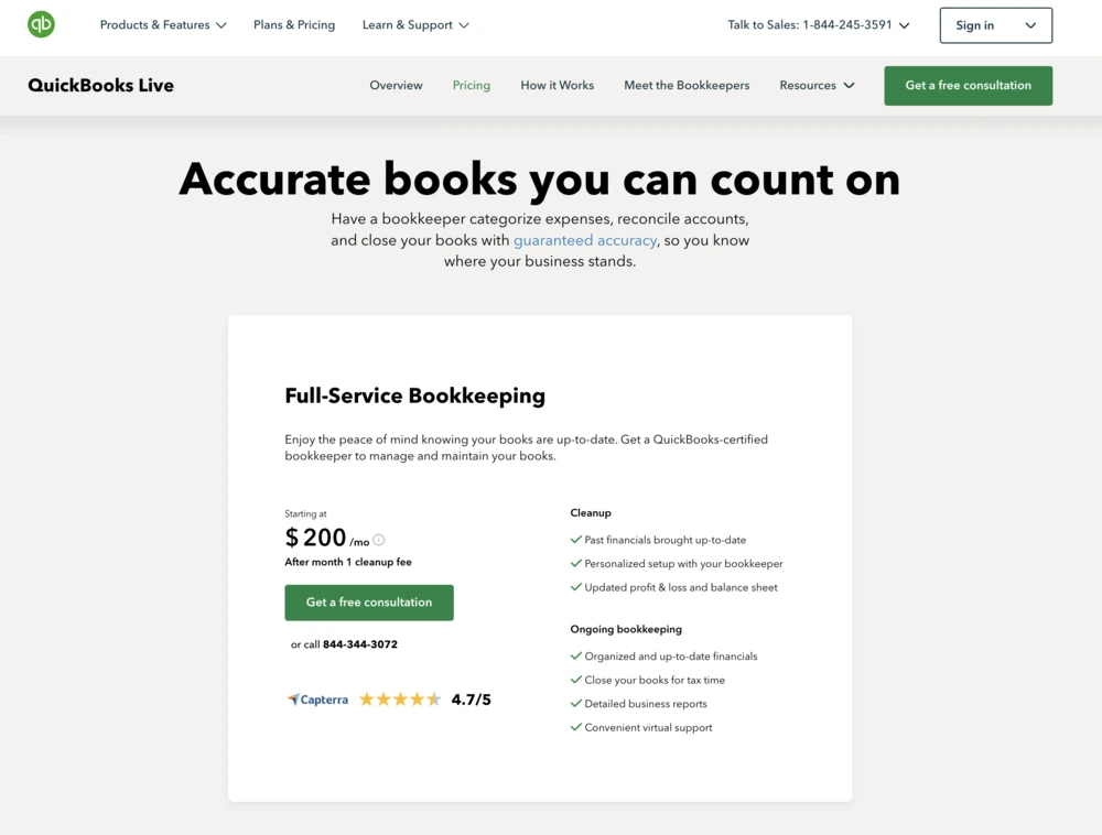 best bookkeeping software quickbooks pricing