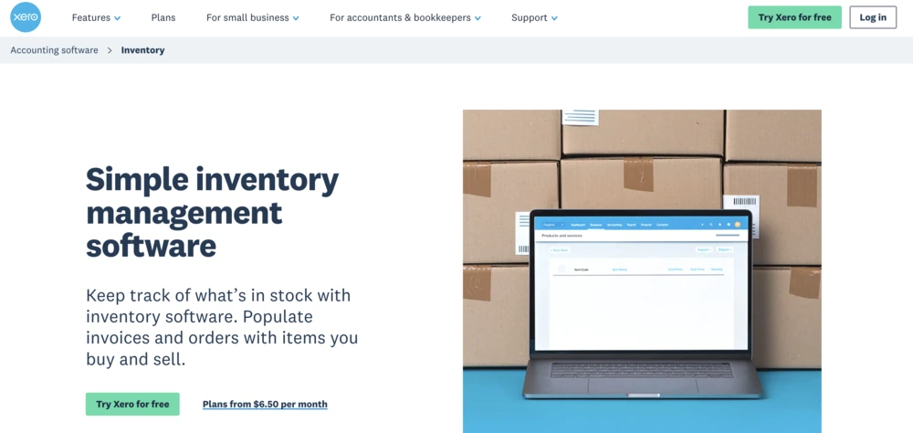best inventory management software xero