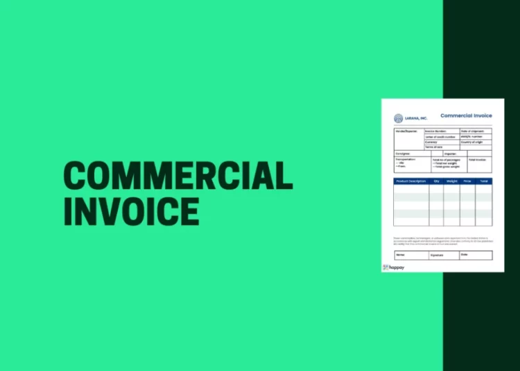 commercial invoice - guide