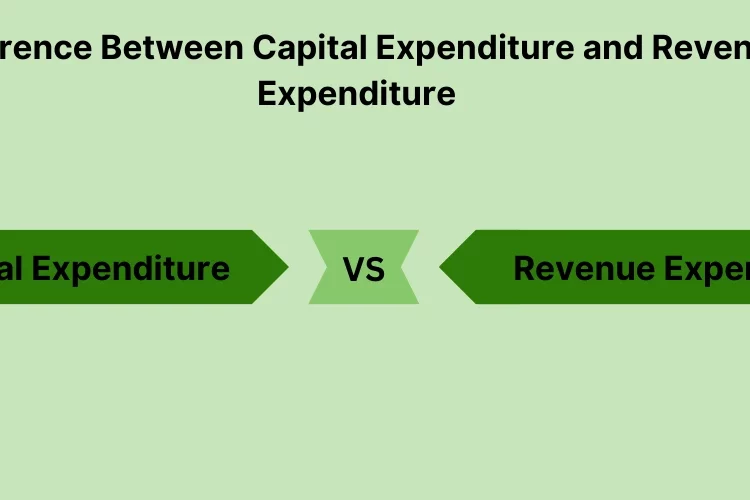 difference between capital expenditure and revenue expenditure