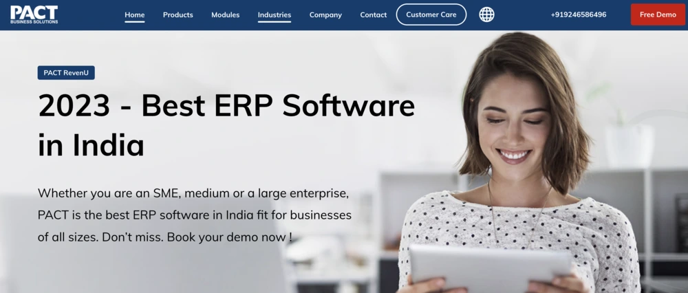 top enterprise software pact erp