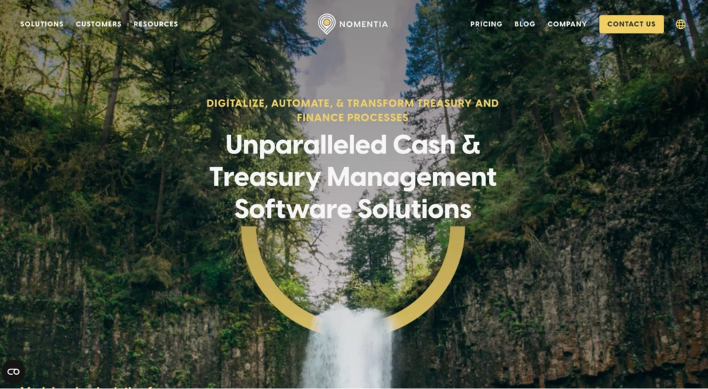 treasury management system nomentia