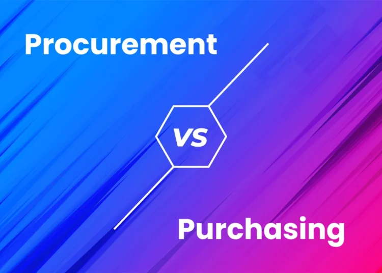 difference between procurement and purchasing