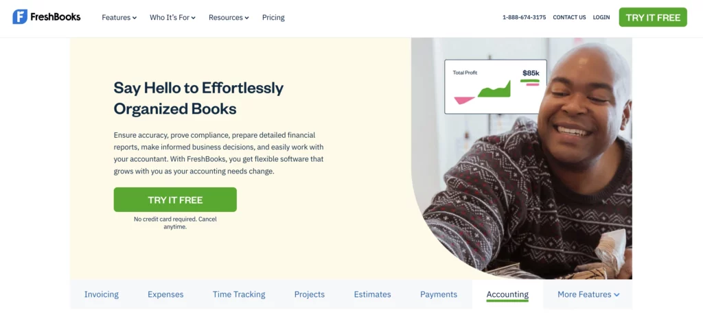 best free accounting software freshbooks