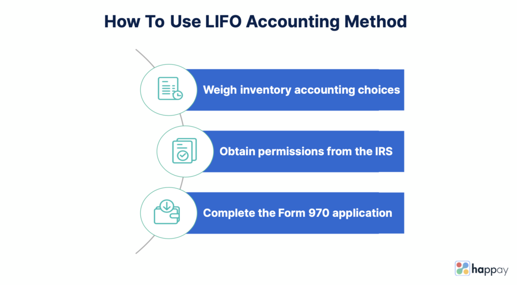 how to use lifo accounting methods